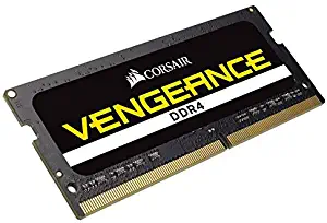 Corsair Vengeance Performance SODIMM Memory 64GB (2x32GB) DDR4 2933MHz CL19 Unbuffered for 8th Generation or Newer Intel Core i7, and AMD Ryzen 4000 Series Notebooks