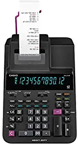 Casio Office Products DR-270R Heavy-Duty Printing Calculator, Black