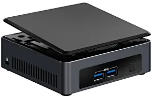 Intel NUC NUC7i3DNKE Mini PC/HTPC, Intel Dual-Core i3-7100U 2.4GHz, 8GB DDR4, 128GB SSD, WiFi, Bluetooth, 4k Support, Dual Monitor Capable, Windows 10 Professional 64Bit (8GB Ram + 128GB SSD)