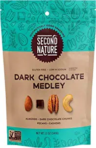 Second Nature Dark Chocolate Medley 12 oz ( 2 PACK)