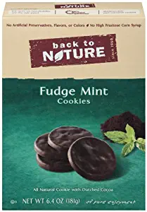 Back To Nature Fudge Mint Cookies, 6.4-Ounce Boxes (Pack of 6)