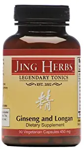 Jing Herbs Ginseng And Longan 90 Capsules