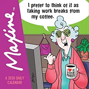 2020 Maxine 365 PAGE-A-DAY DAILY Desk CALENDAR