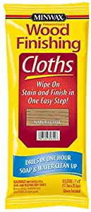 Minwax 308200000 Wood Finishing Cloths, Natural Oak