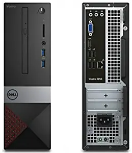 2018 Vostro 3470 Mini Tower 8th Generation Desktop Computer PC (Intel 6 Cores i7 8700, 8GB Ram, 1TB HDD, HDMI, VGA, WiFi, DVD-RW) Windows 10 (Renewed)