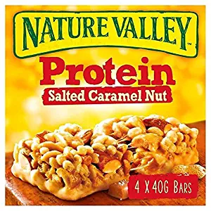 Nature Valley Protein Bars Salted Caramel & Nut - 4 x 40g (0.35lbs)