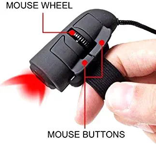 Mini Optical USB Finger Mouse 1200 DPI