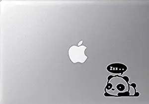 H-Tradings The Cute Sleeping Dreaming Panda - Laptop Vinyl Decal Sticker
