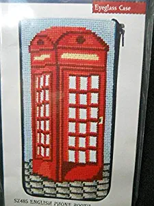 Stitch and Zip Eyeglass Case Kit SZ485 - English Phone Booth