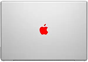 Red Color Change Apple Overlay Decal Sticker - Vinyl Decal for Cars, Macbooks, and Other Laptops