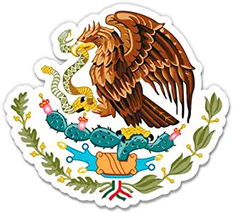 GT Graphics Express Mexican Eagle Coat of Arms Flag - 8