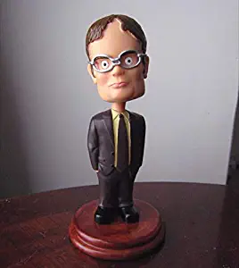 Cleaky Dwight Schrute Bobblehead for Dunder Mifflin The Office Merchandise Replica