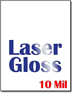 Heavyweight Laser Gloss Cardstock (Single Sided Gloss) - 50 Sheets