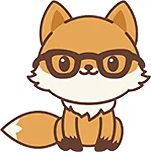 Divine Designs Adorable Kawaii Fox Emoji Cartoon #1 Vinyl Decal Sticker (4