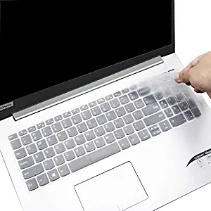 Keyboard Cover for 2020 2019 15.6 17.3 Inch New Lenovo IdeaPad 3 /IdeaPad 5 /IdeaPad S340 S540 15.6 Inch Keyboard Protective Cover Skin -Clear