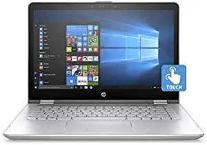 HP Pavilion X360 14.0" 2-in-1 Convertible Touchscreen Laptop, Intel Core i3-7100U Processor, 8GB Memory, 256GB SSD Windows 10