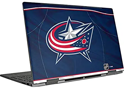 Skinit Decal Laptop Skin for HP Envy x360 Convertible 15-ed0047nr (2020) - Officially Licensed NHL Columbus Blue Jackets Jersey Design
