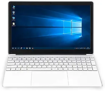 XINYANGCH 2020 15.6-inch ultra-thin laptop 8G + 128G Intel Celeron J3455 high-performance quad-core CPU, buttons with backlight, WiFi Internet access, HDMI, Bluetooth 4.0, Windows 10 (silver 8G + 128G