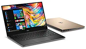 Dell XPS 13 9350 Gold 13.3-Inch QHD+ Touchscreen Laptop 6th Generation Intel Core i7, 8 GB RAM, 256 GB SSD, Win 10 Pro (Certified Refurbished)