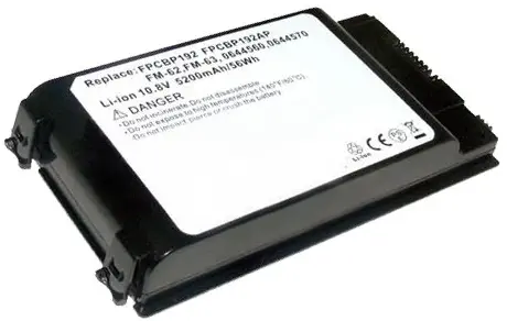 Amsahr Replacement Battery for Fujitsu BP192, FMV-A2200, FMV-A6250, FMV-A6260, FMV-A6270, FMV-A8250, FMV-A8260