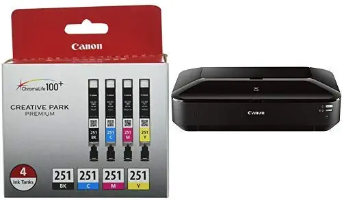 Canon Office Products IX6820 Wireless Inkjet Business Printer with Genuine Canon Ink Value Pack