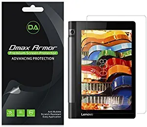 Dmax Armor [3-Pack] for Lenovo Yoga Tab 3 10-10.1" Tablet Screen Protector, Anti-Bubble High Definition Clear Shield