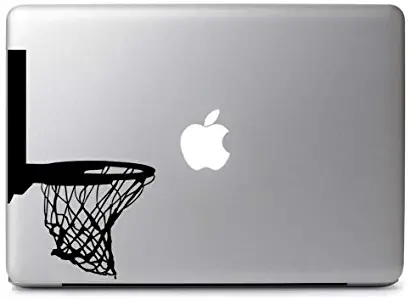 Basketball Hoop for Apple MacBook Air Pro Laptop Car Window Vinyl Decal Sticker