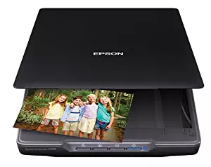 Epson Perfection V39 Color Photo & Document Scanner with scan-to-cloud & 4800 optical resolution