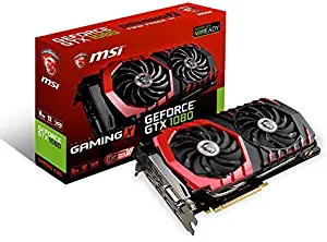 MSI Gaming GeForce GTX 1080 8GB GDDR5X SLI DirectX 12 VR Ready Graphics Card (GTX 1080 GAMING X 8G)