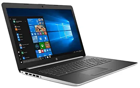 HP 17.3" Non-Touch Laptop Intel 10th Gen i5-1035G1, 1TB Hard Drive, 12GB Memory, DVD Writer, Backlit Keyboard, Windows 10 Home Silver