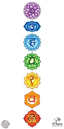 GT Graphics Chakras Set of 7 - Vinyl Stickers Waterproof Decals