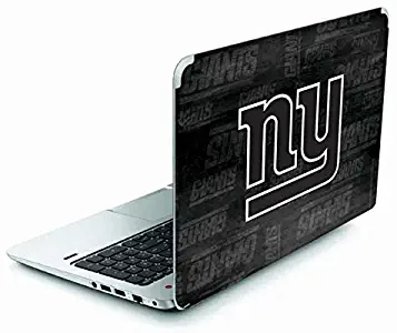 Skinit Decal Laptop Skin for Envy TouchSmart 15.6in - Officially Licensed NFL New York Giants Black & White Design