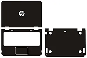 Special Laptop Black Carbon fiber Vinyl Skin Stickers Cover for 2015 release HP Pavilion 11-k120nr K020nr k061nr k162nr K099nr k164nr K122DS k013cl X360 11.6"