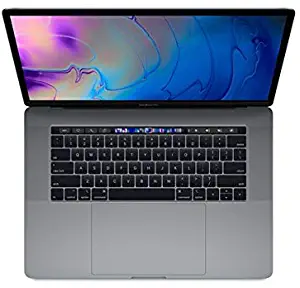 Apple 15.4" MacBook Pro w/Touch Bar (Mid 2019), Intel Core i9-9880H 2.3GHz, 512GB PCI-E SSD, 16GB DDR4, 802.11ac, Space Gray (Renewed)