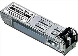 TRENDnet SFP to RJ45 Gigabit LC Module, TEG-MGBSX, Multi-Mode, Mini-GBIC, Up to 550 M (1800 Ft), Compatible w/Standard SFP Slots, Hot Pluggable, IEEE 802.3z Gigabit Ethernet, Lifetime Protection