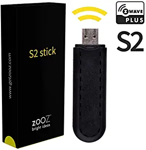 Zooz Z-Wave Plus S2 USB Stick ZST10, Great for DIY Smart Home (Use with Home Assistant, Open Z-Wave, or HomeSeer Software)