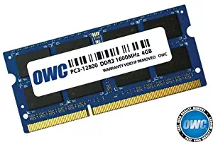 OWC 4.0GB (1 x 4.0GB) PC12800 DDR3 1600MHz SO-DIMM 204 Pin RAM