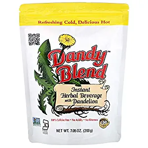 100 Cup Bag of Original Dandy Blend Instant Herbal Beverage with Dandelion, 7.05 oz. (200g) Bag