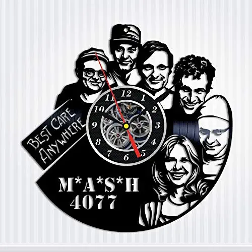 MASH 4077 Vinyl Record Wall Clock, MASH 4077 Wall Art, MASH 4077 Gifts